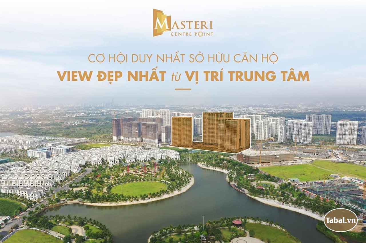 Căn hộ Masteri Centre Ponit trung tâm khu đô thị Vinhomes Grand Park