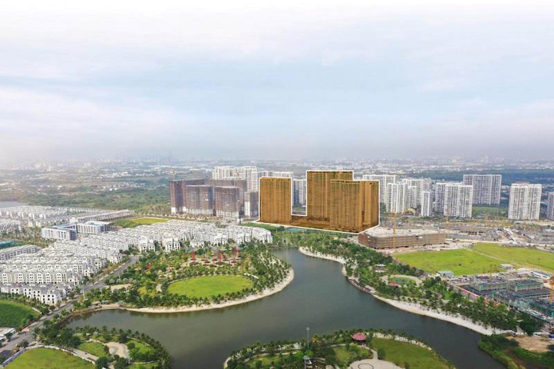 Masteri Centre Point sở hữu vị trí trung tâm đại đô thị Grand Park mang đến tầm nhìn đẹp nhất và vĩnh viễn cho cư dân - một ưu thế mà các dự án khác tại đại đô thị không thể có được.