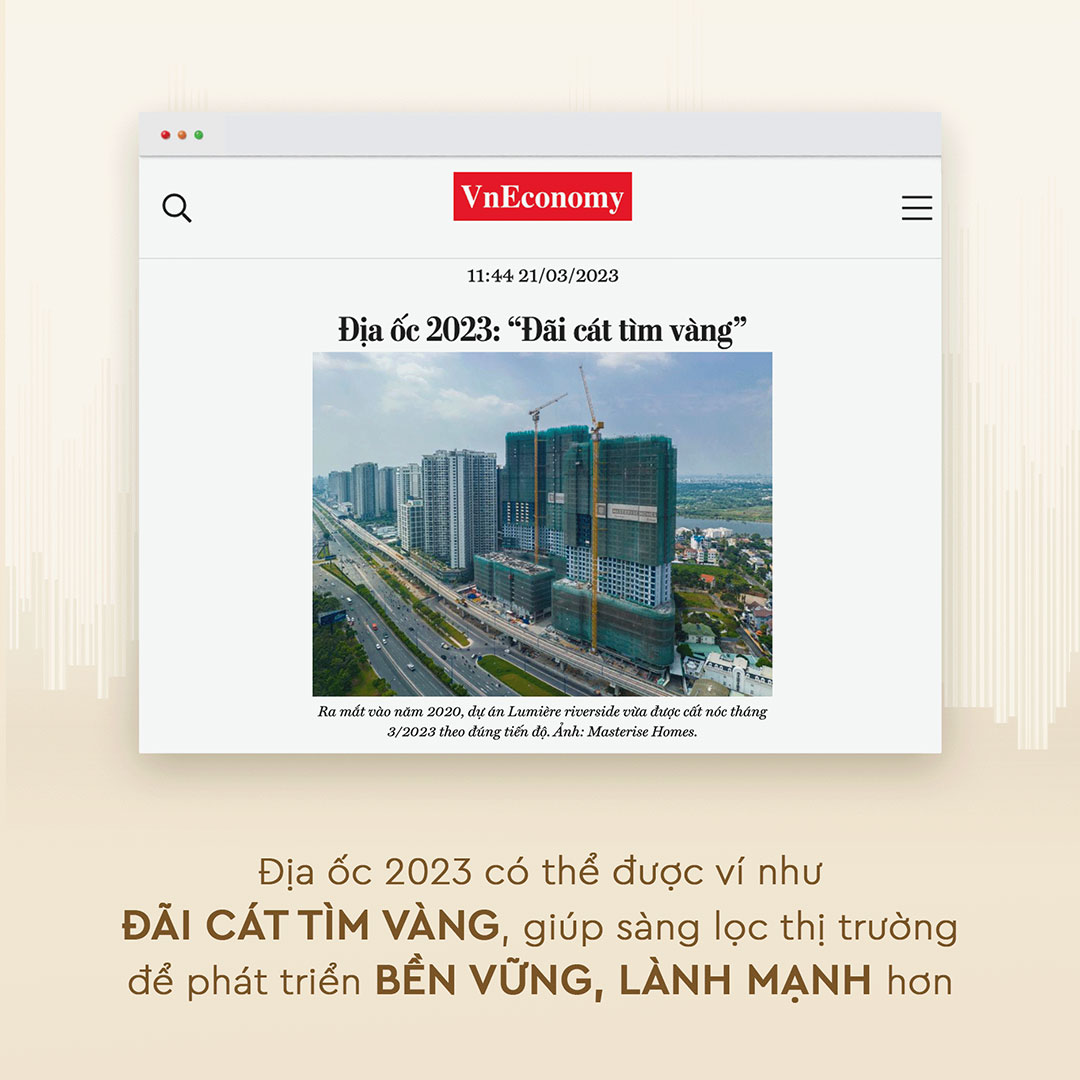 Masterise Homes phap ly vung tien do chac duoc bao chi danh gia cao