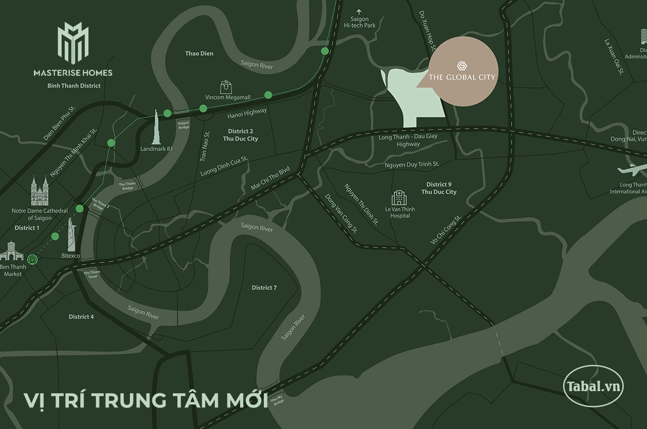 Vi tri du an the global city an phu 