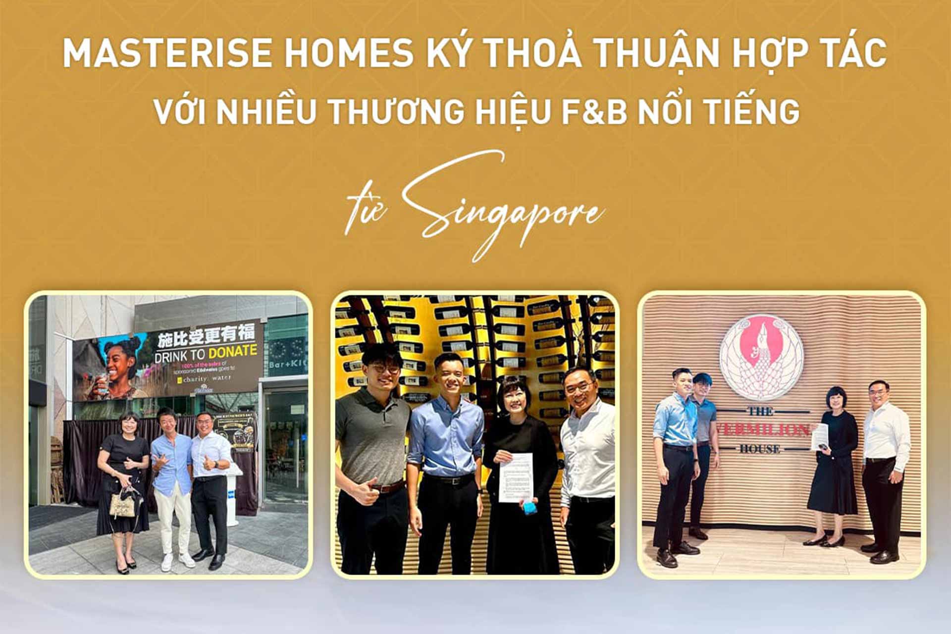 Đối tác DRUCE mang những thương hiệu từ Singapore đến THE GLOBAL CITY