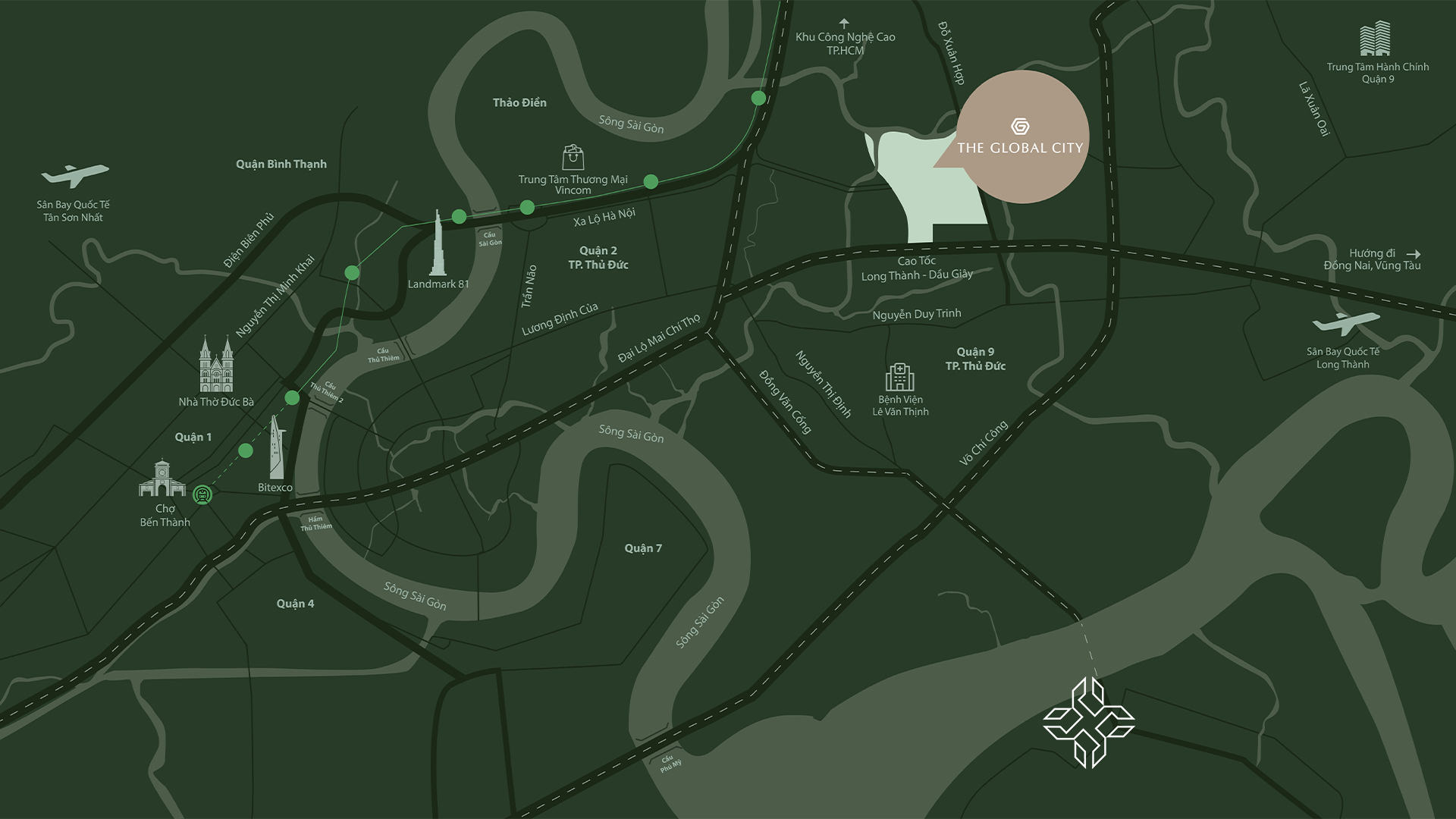 vi tri the global city