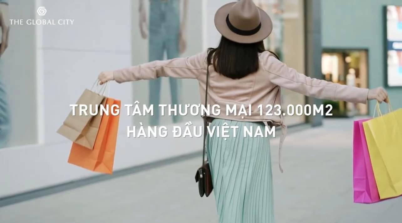 Trung tâm thương mại The Global City diện tích 123.000m2 hàng đầu Việt nam 