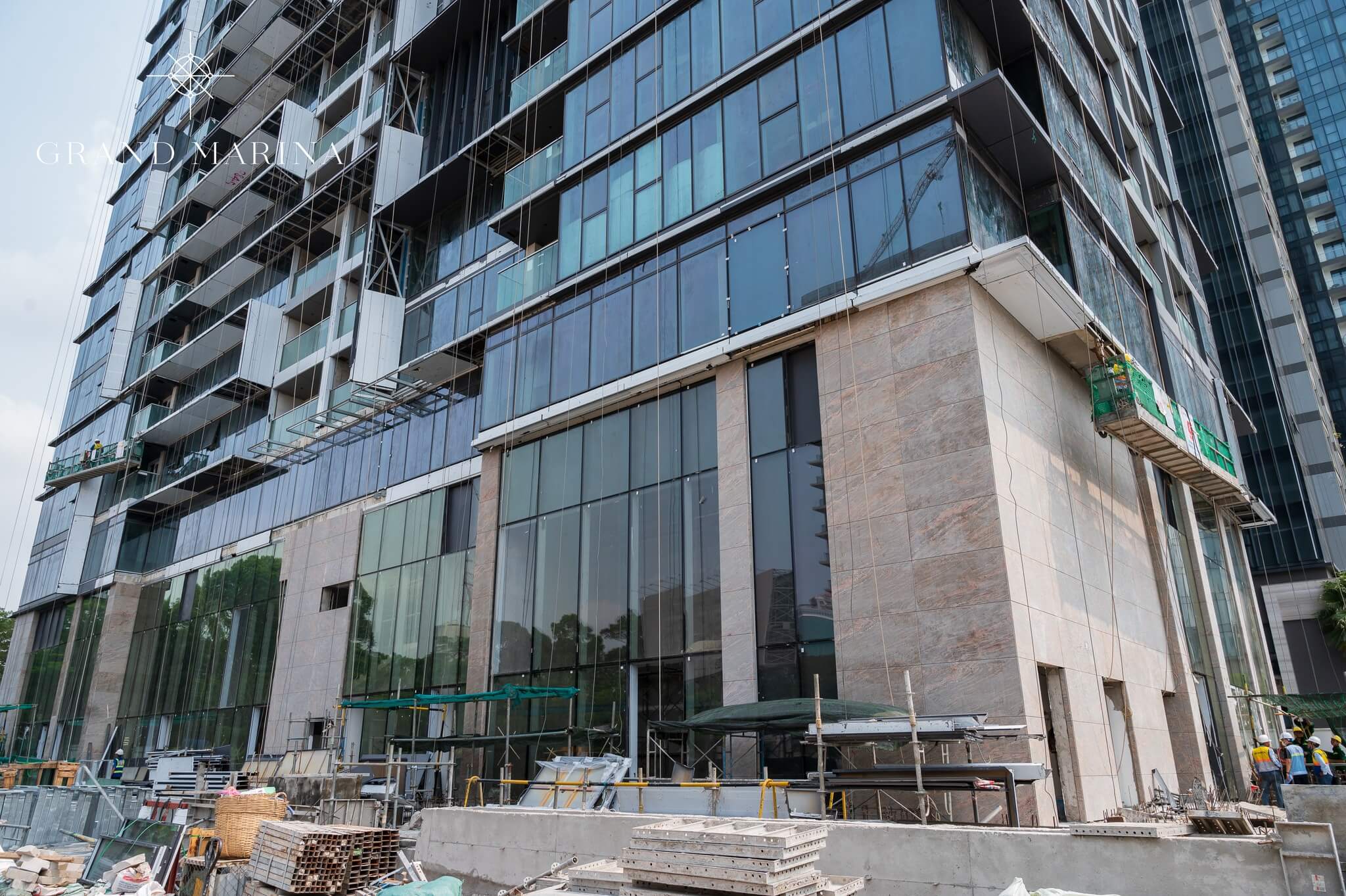 Tien do du an grand marina saigon bason jw marriott thang 4 2023